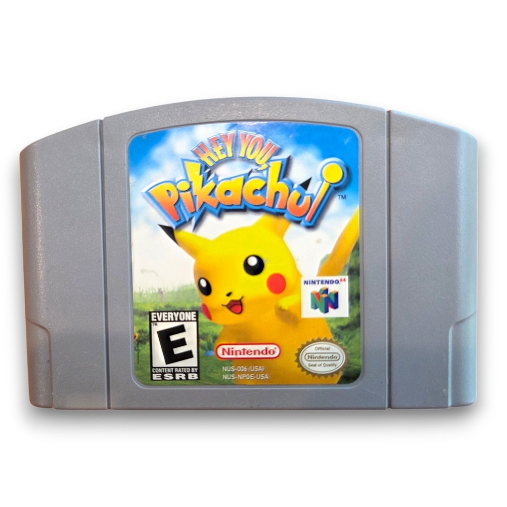 Hey You Pikachu Pokemon Nintendo 64 N64 Cart Cartridge